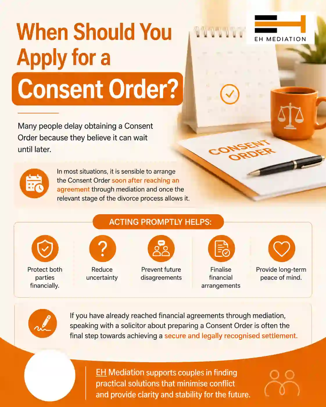 When Should You Apply for a Consent Order Derbyshire?